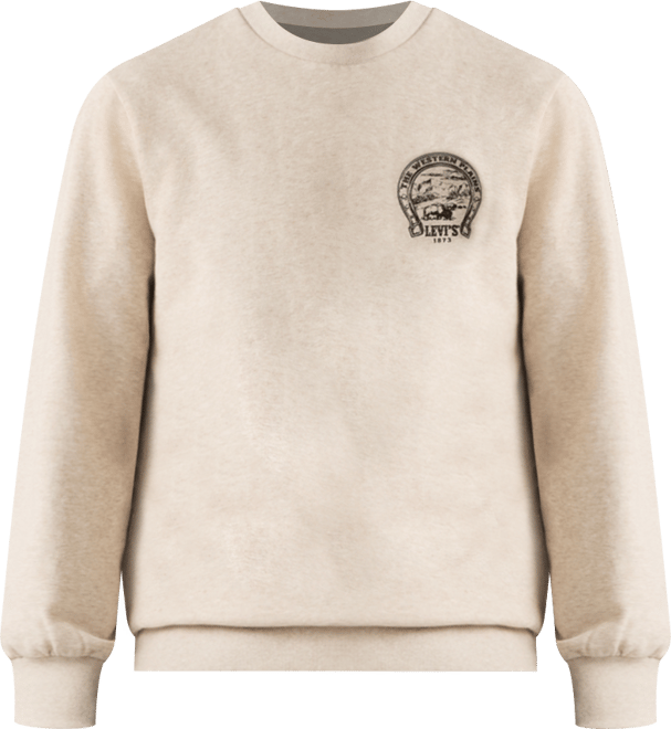 Men's Long Sleeve Batwing Logo T-Shirt