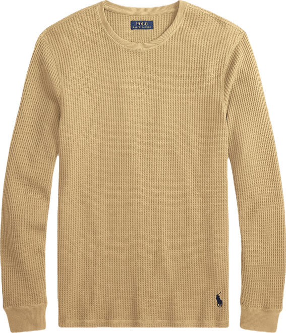 Men's Long Sleeve Crew Neck Sleep Shirt