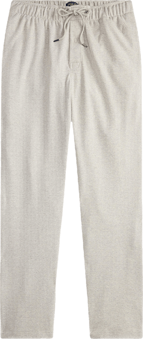 Men's Herringbone Drawstring Pajama Pants