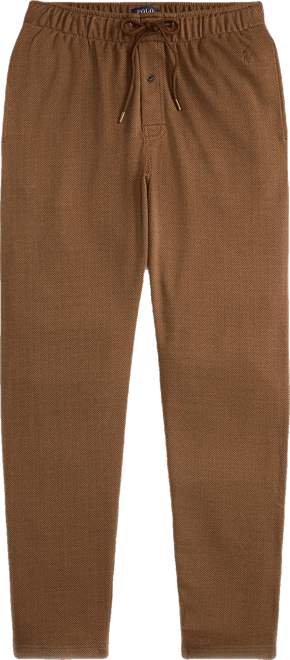 Men's Herringbone Drawstring Pajama Pants