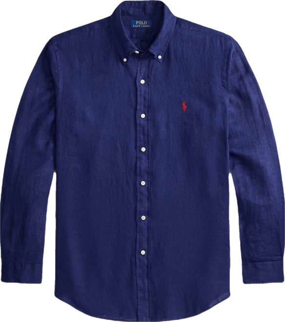 Men's Classic Fit Linen Shirt
