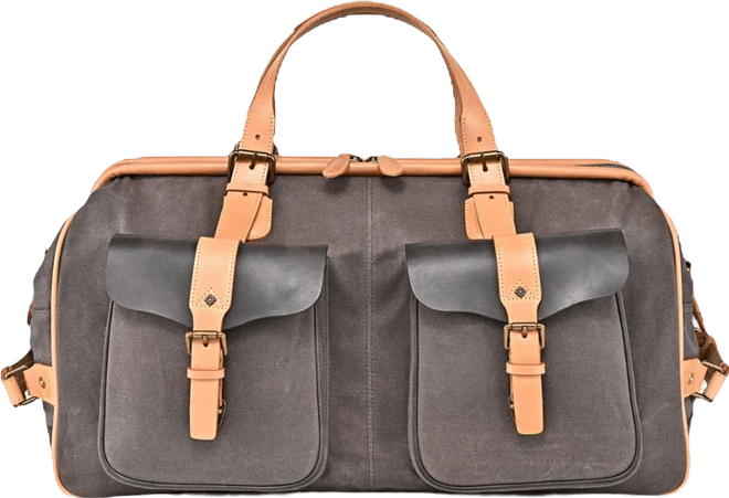 Women's Waxed Cotton Canvas Speedwell Travel Bag