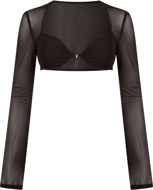 Women's Mesh Top With Cups