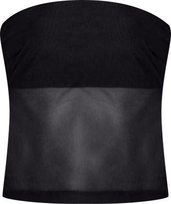 Women's Celestia Sheer Mesh Tube Top