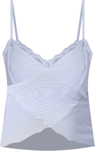 Women's Crossover Mesh Tank Top