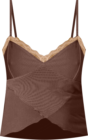 Women's Crossover Mesh Tank Top