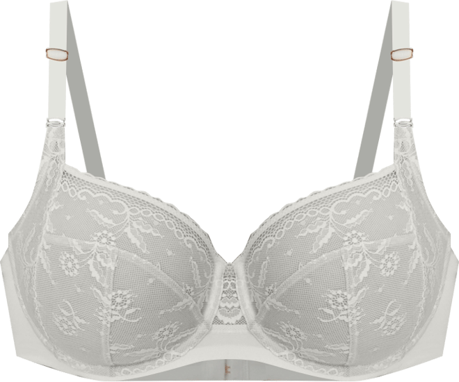 Women's Lacy Full Coverage Underwire Bra