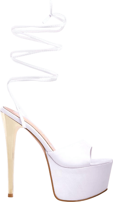 Women's Passion Fruit Dramatic Platform Lace-Up Heel Sandals