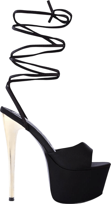 Women's Passion Fruit Dramatic Platform Lace-Up Heel Sandals