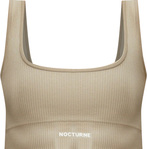 Women's Ribbed Crop Top