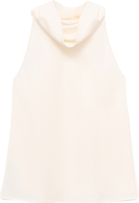 Women's Draped Neck Blouse