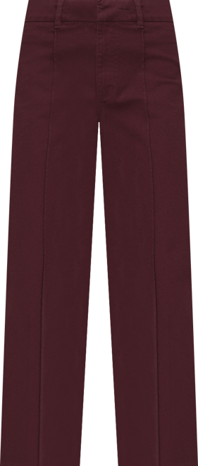 Women's Stitching Detail High-Waisted Wide-Leg Jeans