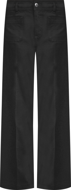 Women's Pockets Wide Leg Jeans