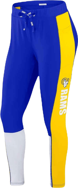 Women's Royal/Gold Los Angeles Rams Color-Block Leggings