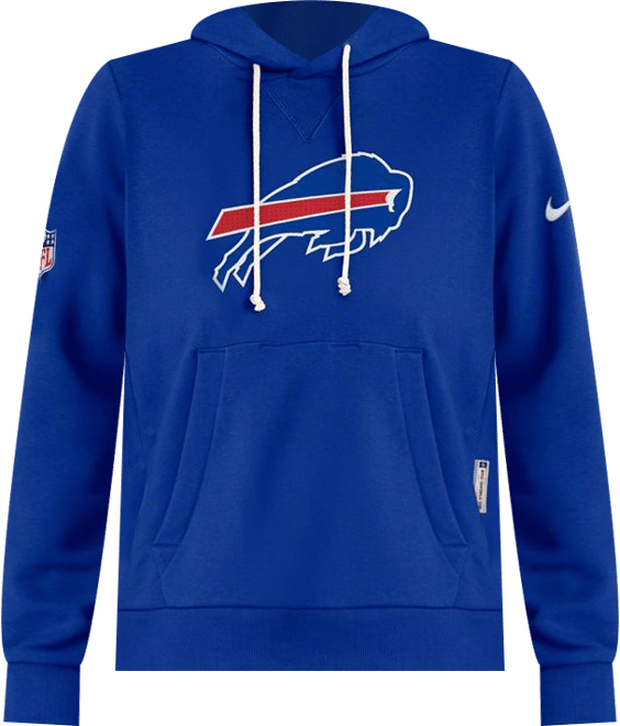 Women's Royal Buffalo Bills Sideline Standard Issue&nbsp;Initial Home&nbsp;Dri-fit Hoodie