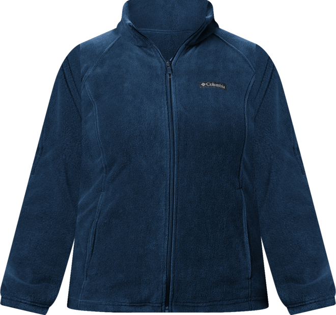 Plus Size Benton Springs Fleece Long Sleeve Jacket