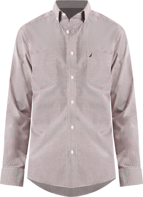 Men's Long Sleeve Plaid Shirt