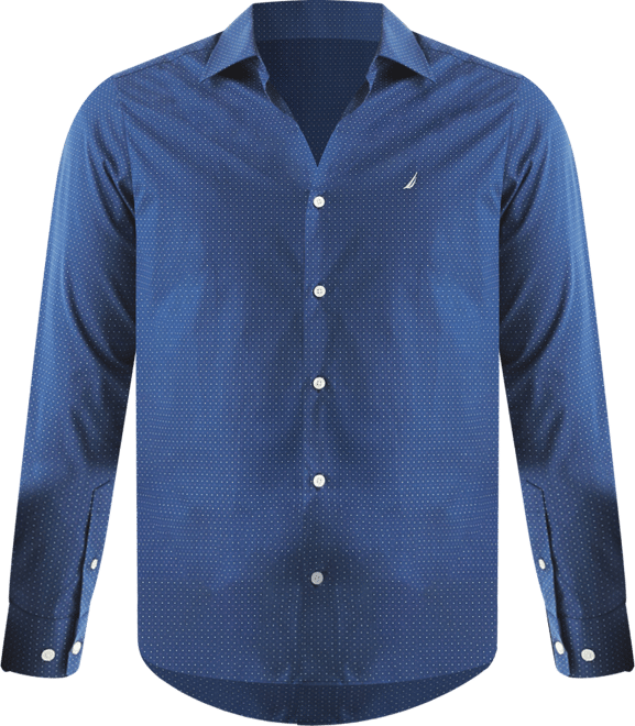 Men's Long-Sleeve Printed Shirt
