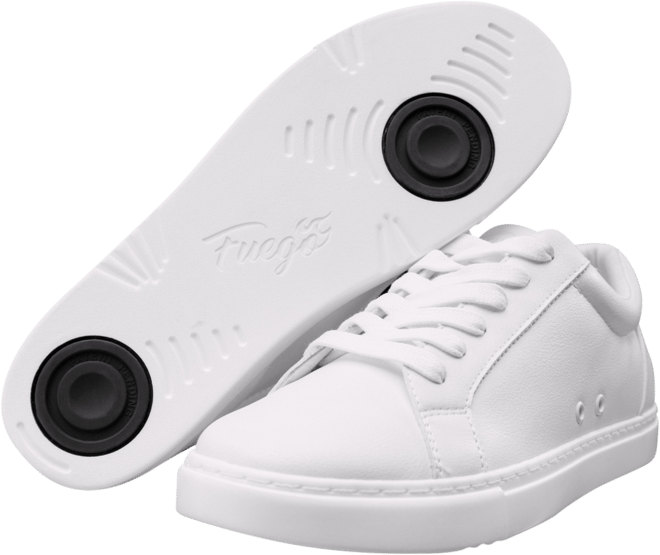 Men's White Low-top Sneaker