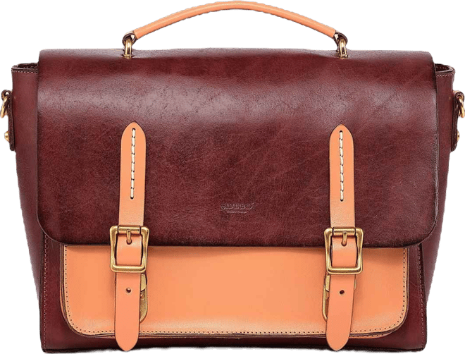 Women's Genuine Leather Alder Brief Bag