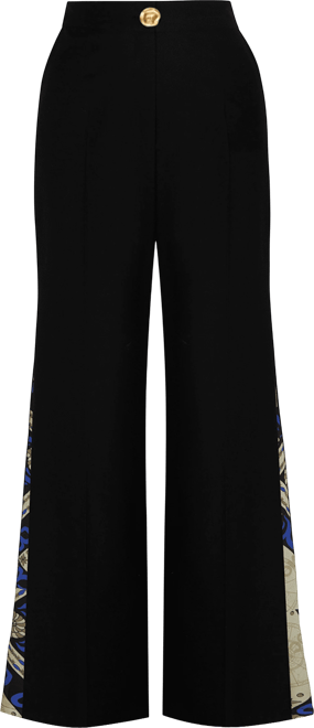 Women's Wide-Leg Satin Pants