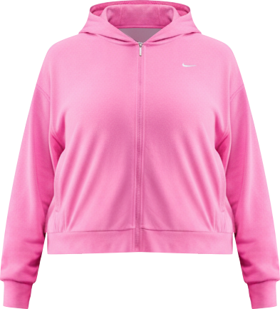 Plus Size Chill Terry Full-Zip French Terry Hoodie