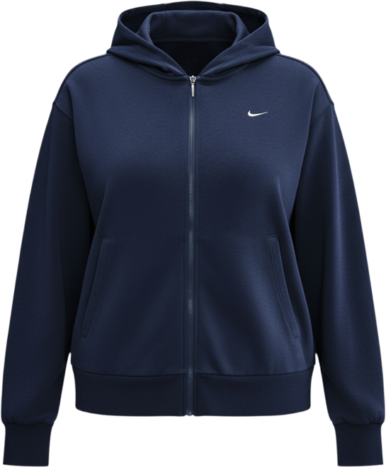 Plus Size Chill Terry Full-Zip French Terry Hoodie