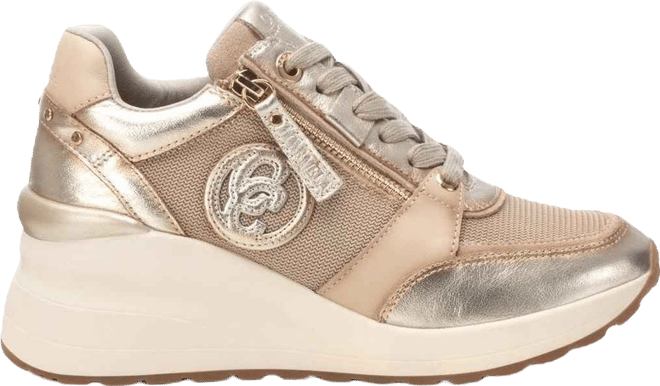 Carmela Leather Collection Women's Wedge Sneakers By 