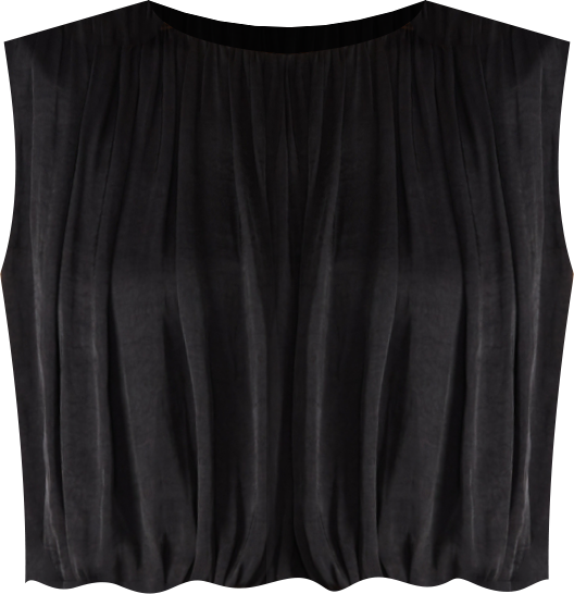 Women's Cherra Crewneck Bubble Hem Top