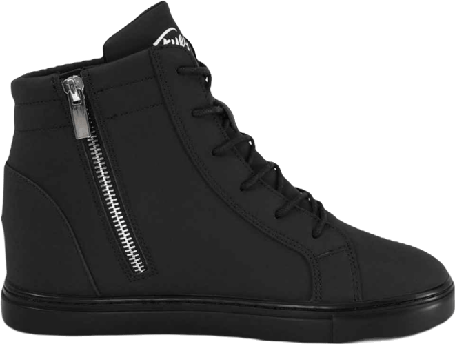 Women's All-black Wedge Sneaker