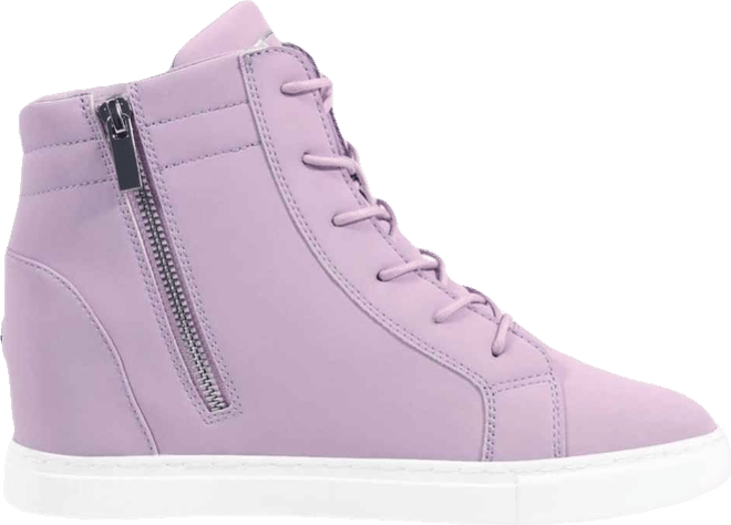Women's Lavender Wedge Sneaker