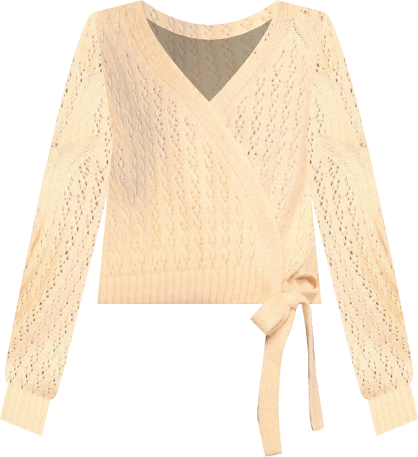 Women's Etta Ballet Wrap Knit Sweater
