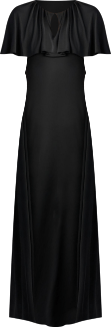 Women's Cape Midi Dress