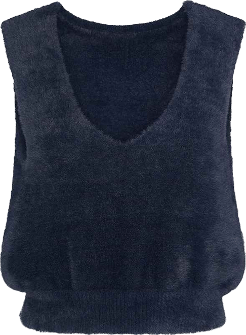 Women's V Neck Sweater Vest