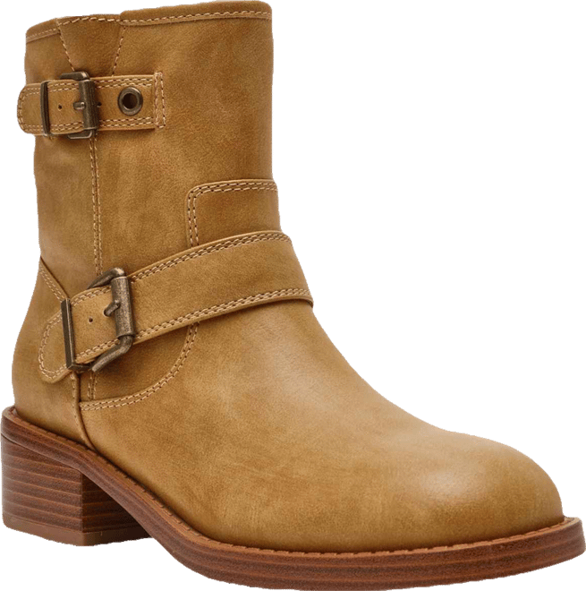 Women's Sablee Block Heel Moto Boots, Macy's Exclusive