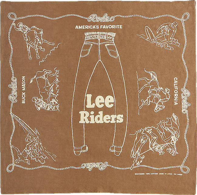 Lee® x Buck Mason Poster Bandana | Men's Luggage & Accessories | Lee®