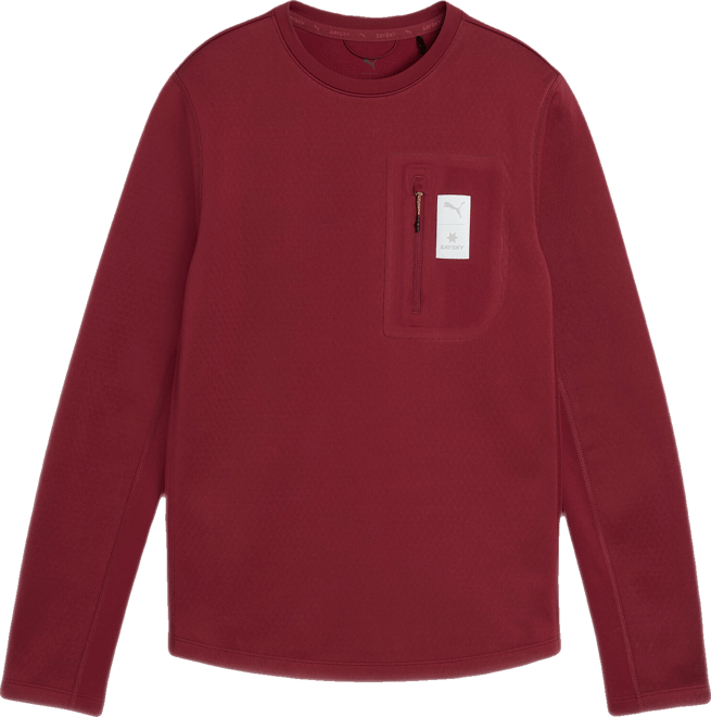 PUMA x SAYSKY Moisture Wicking Running Sweatshirt