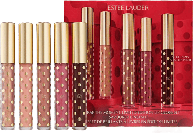 5-Pc. Unwrap The Moment Holiday Lip Gloss Set
