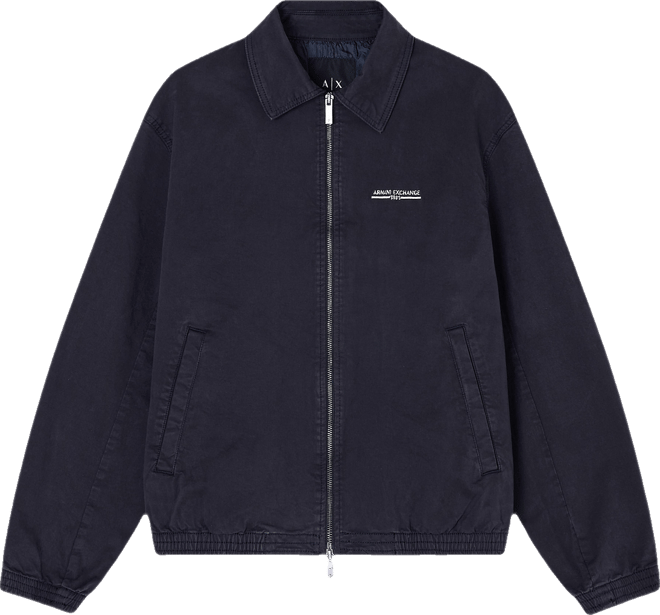 Men's Washed Graphic Coat