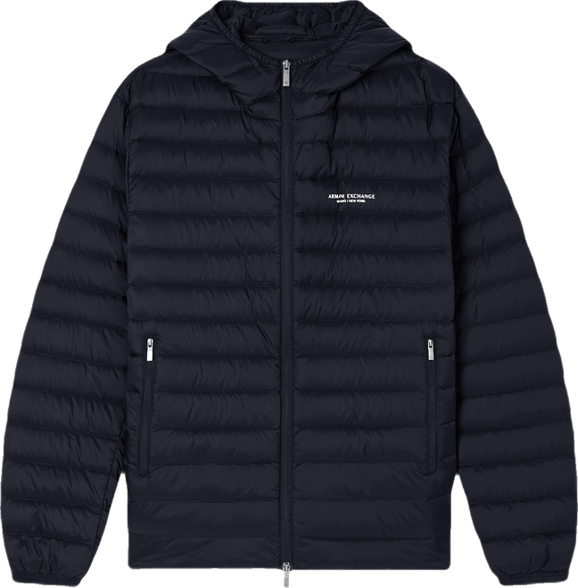 ARMANI リアルファー×ナイロン 切替ジャケット 黒 グランジ y2k A|X Armani Exchange Men's Milan NY Down Packable Jacket - Macy's