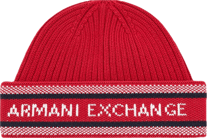 Men's Logo Tape Beanie Cap
