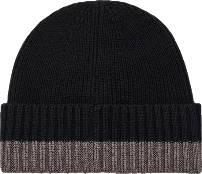 Men's Cozy Lab Color Block Beanie Cap
