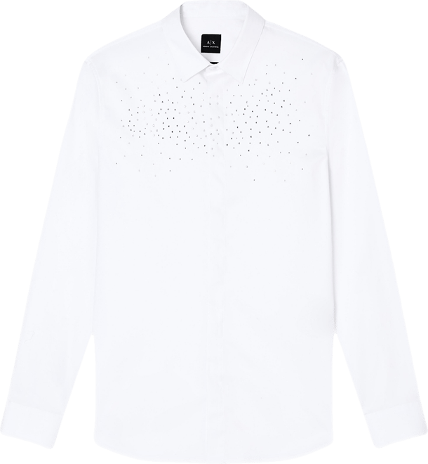 Men's Night Lab Embellished Woven Shirt