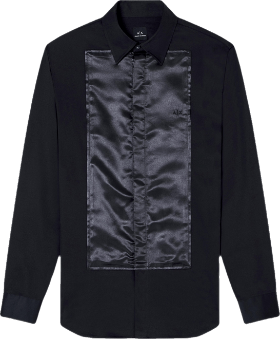 Men's Night Lab Satin Box Woven Shirt