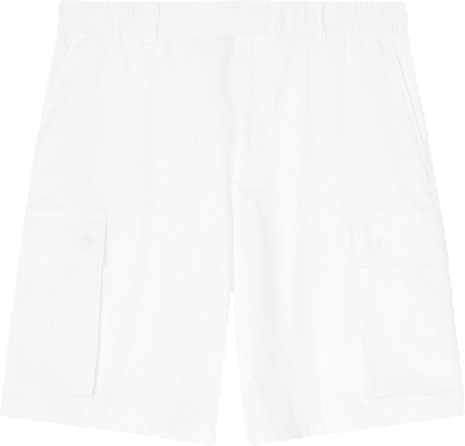 Men's Cotton Twill Cargo Shorts
