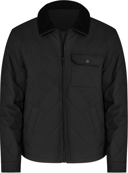 Men's Diamond Quilted Jacket