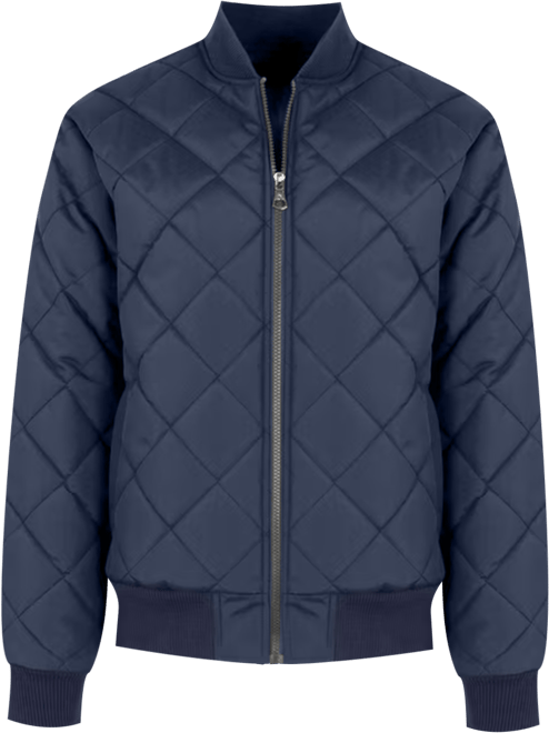 Men's Quilted Bomber Jacket