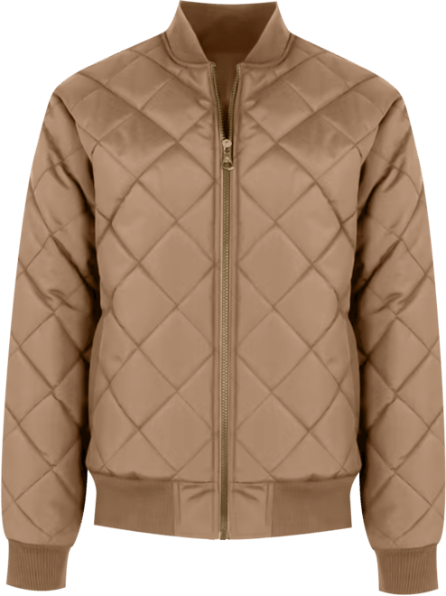 Men's Quilted Bomber Jacket