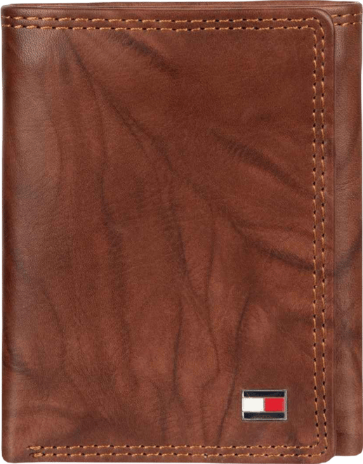 Men's Ribbon Striped Trifold Wallet