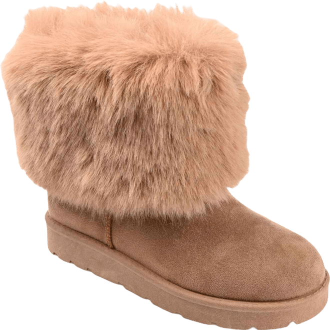 Women's Shanay Lug Sole Faux Fur Cold Weather Boots